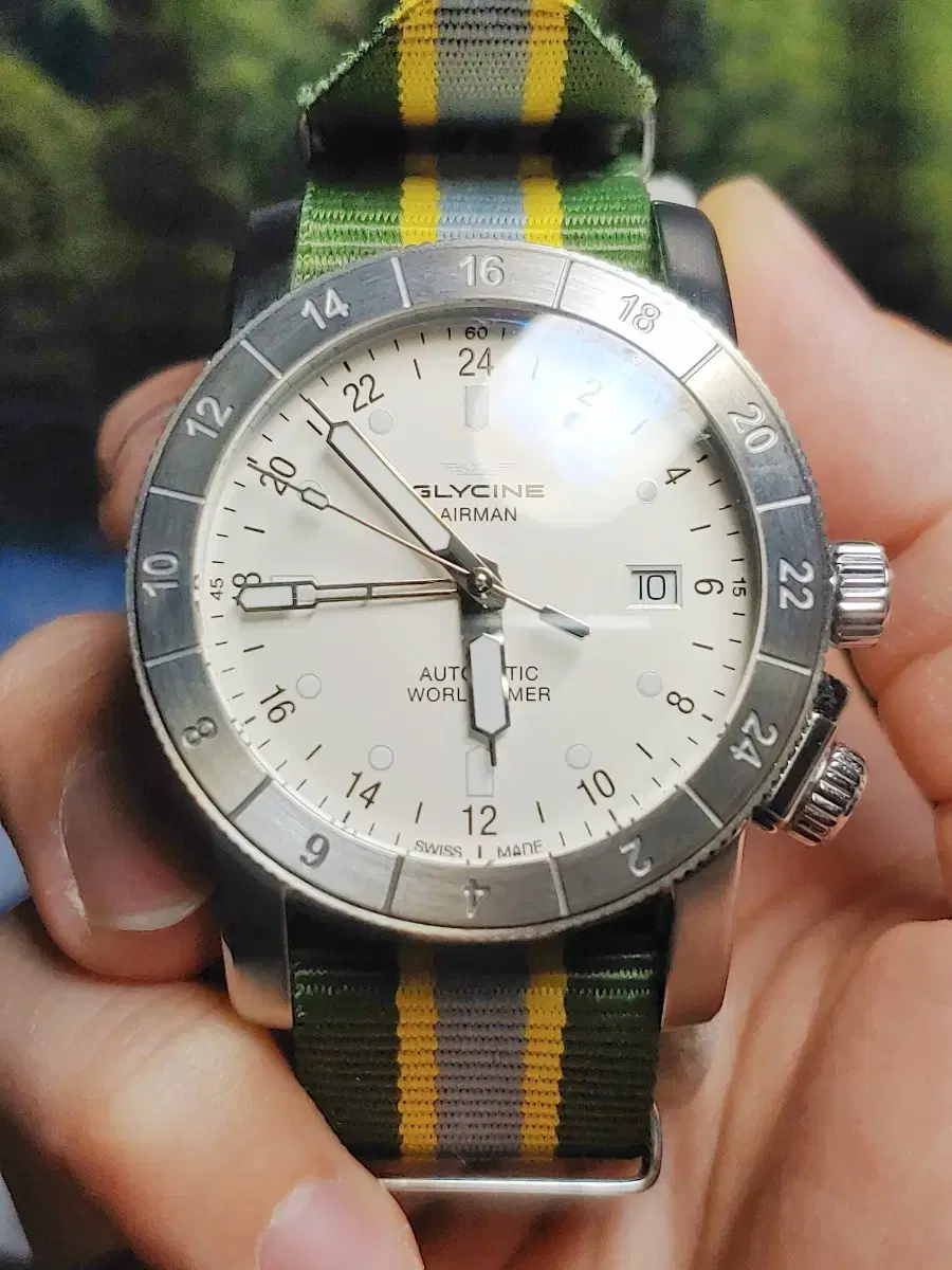 글라이신 에어맨 GL0067 Glycine Airman 42 GMT